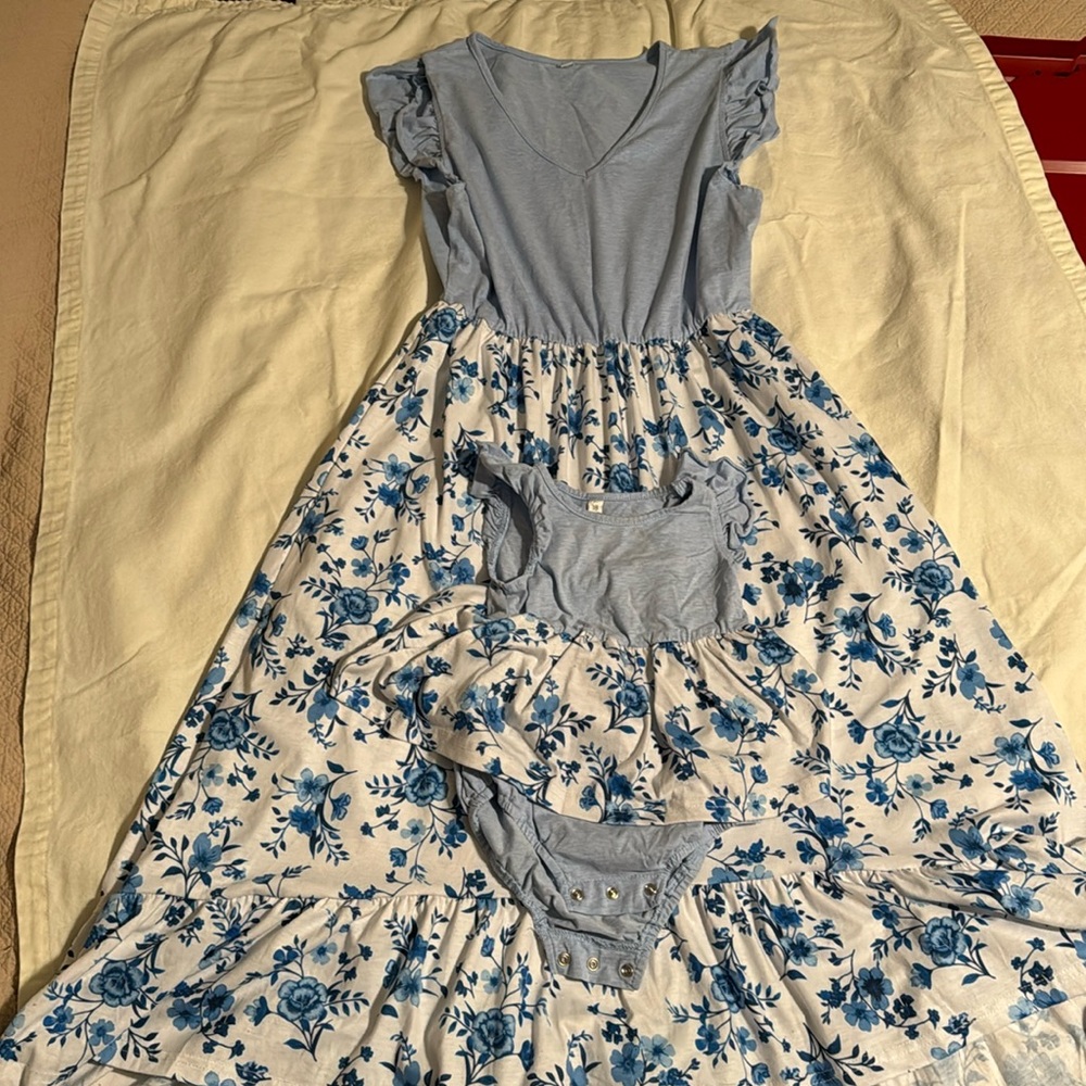Matching mommy and me dresses